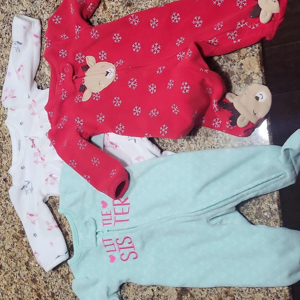 Fleece sleepers newborn